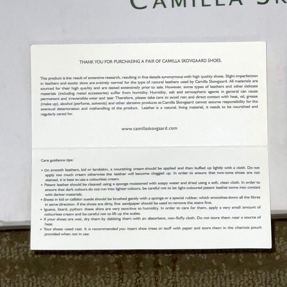 Camilla Skovgaard Leather Pumps, with Stiletto Heels and Saw Platforms - Picture 12 of 13